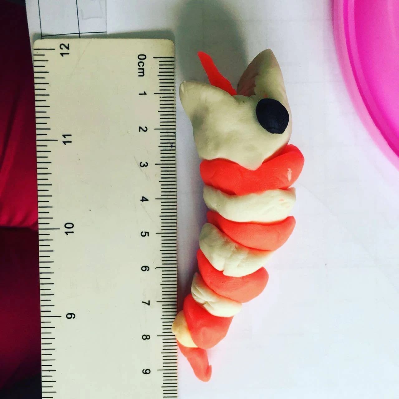 Physical character prototype used to validate volume and proportions